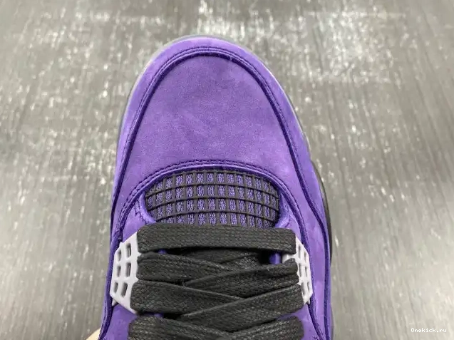 One Kick Scott Air Travis Jordan Suede Purple 4 x 0605
